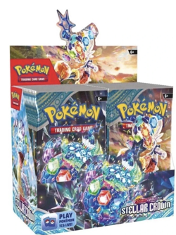 Pokemon TCG Stellar Crown Booster Box Factory Sealed Brand New 36 Packs - Image 1