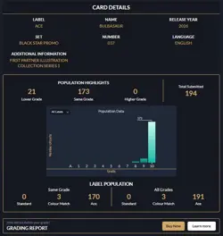 Pokemon First Partner Illustration Series 1 MEP 037 Bulbasaur Black Star Promo - Image 4