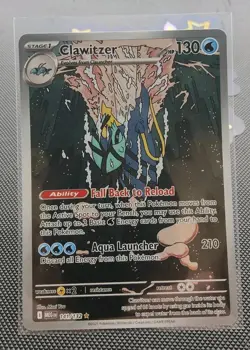 Pokemon TCG - Mega Evolutions - Clawitzer 141/132 - Illustration Rare Full Art - Image 1