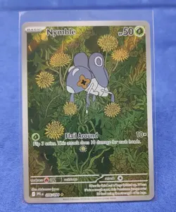 Pokemon TCG - Nymble 096/094 Phantasmal Flames EN Illustration Rare IR Full Art - Image 1