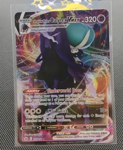 Pokemon TCG - Shadow Rider Calyrex VMAX 075/198 - SWSH Chilling Reign - Rare - Image 1