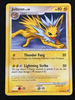 Pokemon Jolteon 23/100 Rare (MP) - Image 1