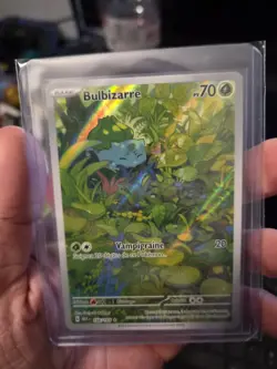 Carte Pokemon 151 Bulbizarre 166/165 AR EV3.5 FR Ecarlate Et Violet 🇫🇷 - Image 1
