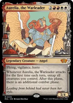Aurelia, the Warleader -Foil Near Mint MTG - Image 1