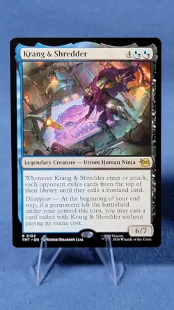 Krang and Shredder - Teenage Mutant Ninja Turtles - MtG- NM 🔮 *** - Image 1