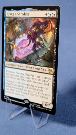 Krang and Shredder - Teenage Mutant Ninja Turtles - MtG- NM 🔮 *** - Image 4