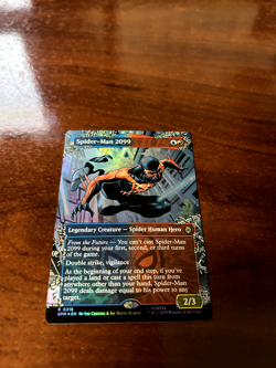 MTG Spider-Man 2099 (0216) (Borderless) Marvel's Spider-Man Foil Never Played - Image 1