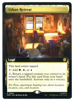 MtG SPM Urban Retreat #283 Extended Art Non-Foil - Image 1