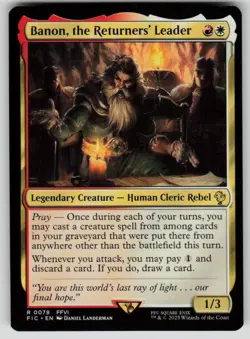 Banon, the Returners' Leader R Commander: FINAL FANTASY 78 NM - Image 1