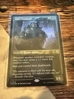 Ogre Slumlord (Foil Etched) Commander Masters Foil - Image 1