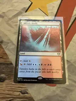 MTG Cascade Bluffs Commander Masters Regular #0990 ! - Image 1
