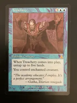 Treachery Urza's Destiny LP MTG - Image 1