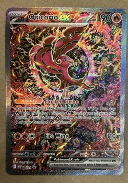 Mega Charizard X ex MEP023 & Oricorio ex MEP024 Black Star Promos Pokemon - Image 3
