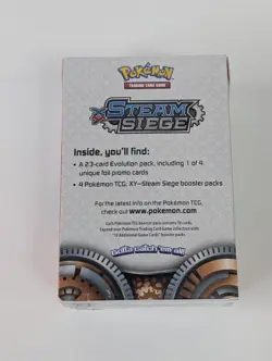 Brand New Factory Sealed 2016 Pokemon XY Steam Siege Prerelease Kit Pokemon - Image 5