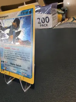 Pokemon TCG EX Ruby & Sapphire Swampert 13/109 Holo Rare 2003 LP - Image 2