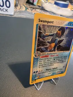 Pokemon TCG EX Ruby & Sapphire Swampert 13/109 Holo Rare 2003 LP - Image 3