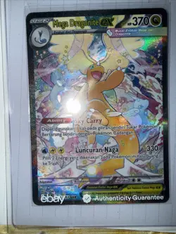 Pokemon Card Indonesian Mega Dragonite ex SAR MEGA Dream ex condition Ｎ So - Image 2