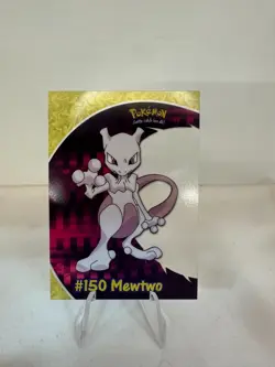 Pokemon Card Mewtwo #150 PC5 Topps TV Animation Edition EX - Image 1