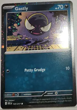Fart Swirl 🌀 Gastly 123/217 Cosmos Holo Bleed Error Rare Pokemon Ascended Promo - Image 5