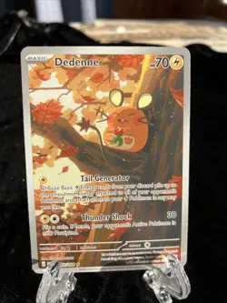 2026 Pokemon Perfect Order Dedenne 093/088 Illustration Rare English ME03 NM - Image 2