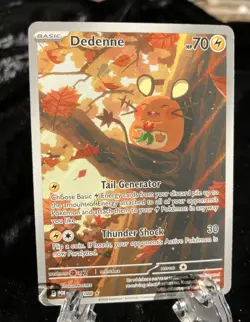 2026 Pokemon Perfect Order Dedenne 093/088 Illustration Rare English ME03 NM - Image 3