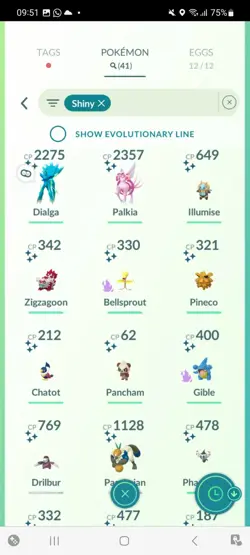 Pokemon Go (Stage 51) Shiny Palkia & Dialga ( 40 Legendarys) ( 1.6 M Stardust) - Image 4