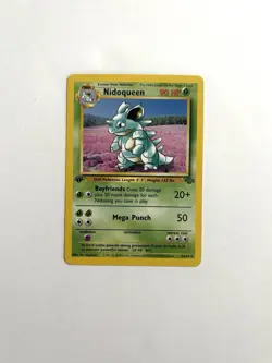 1999 Pokemon Nidoqueen 1st Edition Non-Holo Jungle Set 23/64 Vintage WOTC - Image 1