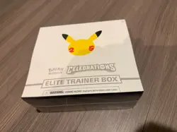 Pokemon Celebrations Elite Trainer Box ETB Factory Sealed 820650809439 - Image 1