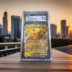 Pokemon Zapdos EX Scarlet Violet 49 Black Star Promo 2023 CGC 9.5! - Image 1