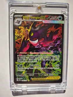 Pokemon Ascended Heroes Mega Gengar ex 284/217 NM+ HP350 Full Art DOUBLE RARE - Image 1