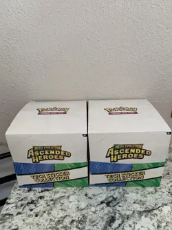 POKEMON TCG ASCENDED HEROES TECH STICKER COLLECTION BOX LOT (2) 72 PACKS TOTAL - Image 1