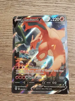 Pokemon Charizard V Alternate Art 154/172 Swsh09: Brilliant Stars NM - Image 1