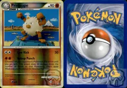 Primeape 22/95 R HGSS Unleashed Pokemon Reverse Holo NM/M - Image 2