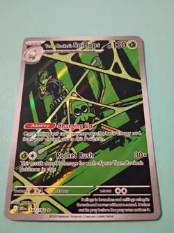 Pokemon Team Rocket's Spidops, Illustration Rare Holo, SV10 Destined Rivals 187… - Image 1