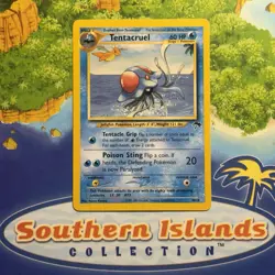 Pokemon Vintage Southern Islands Tentacruel 10/18 Rare WotC Promo - Image 1