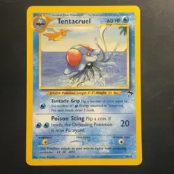 Pokemon Vintage Southern Islands Tentacruel 10/18 Rare WotC Promo - Image 2