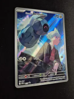 Steven's Beldum SVP 207 Battle Deck Black Star Promo Pokemon Card TCG - Image 2