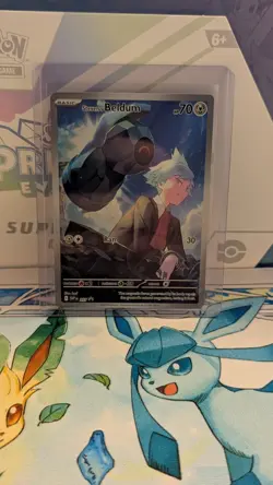 Steven's Beldum SVP 207 Battle Deck Black Star Promo Pokemon Card TCG - Image 1