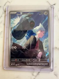 Steven's Beldum SVP 207 Battle Deck Black Star Promo Pokemon Card TCG - Image 1