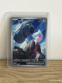 Steven's Beldum SVP 207 Battle Deck Black Star Promo Pokemon Card TCG - Image 1