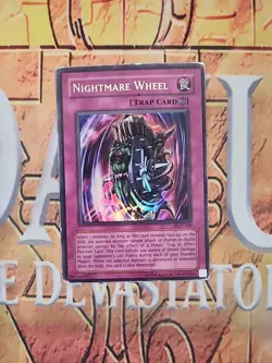 Nightmare Wheel PGD-106 Unlimited Ultra Rare MP Yugioh - Image 1