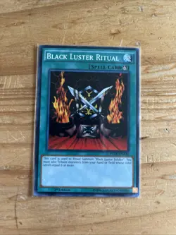 Black Luster Ritual - YGLD-ENA36 - Common Yugioh - Image 1