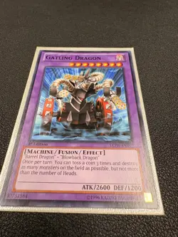 Yugioh - Gatling Dragon LCJW-EN267 1st Edition - Legendary Collection 4: Joey's - Image 1