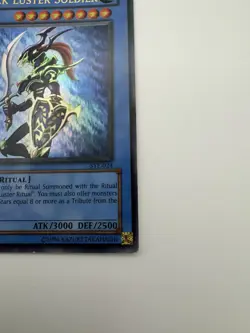 Black Luster Soldier SYE-024 Ultra Rare 1st Edition Yugioh 989 MP - Image 4