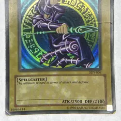Yu-Gi-Oh! Dark Magician Ultra Rare Foil Starter Deck SDY-006 Unlimited (HP) - Image 3