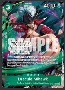 (Regionals Finalist Card Set 26-27) One Piece Cards Foil 4 Cards Sealed - Image 4