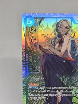 Nefeltari Vivi EB03-024 Heroines Edition Super Rare Holo Blocker One Piece CCG - Image 2