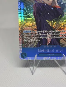 Nefeltari Vivi EB03-024 Heroines Edition Super Rare Holo Blocker One Piece CCG - Image 4