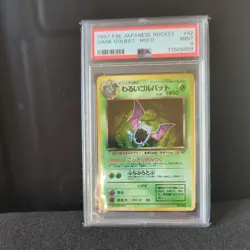 Pokemon Dark Golbat Holo PSA 9 MINT - Image 1