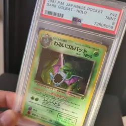 Pokemon Dark Golbat Holo PSA 9 MINT - Image 2